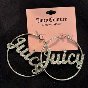 Used juicy couture earrings